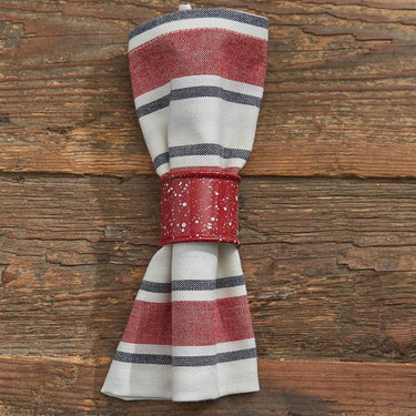 Granite Enamelware Napkin Ring - Red | Park Designs - The Fox Decor